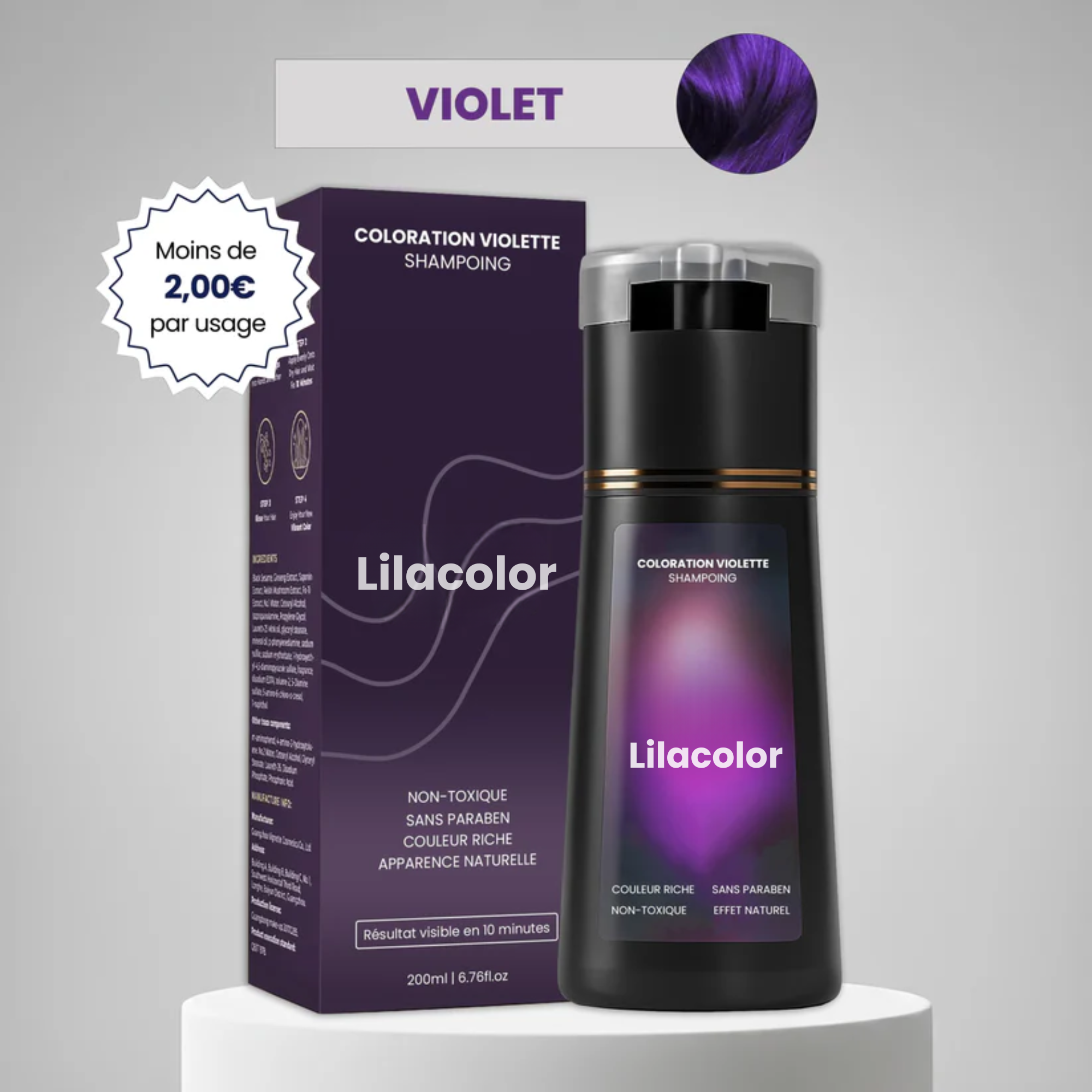Shampoing Colorant Instantané