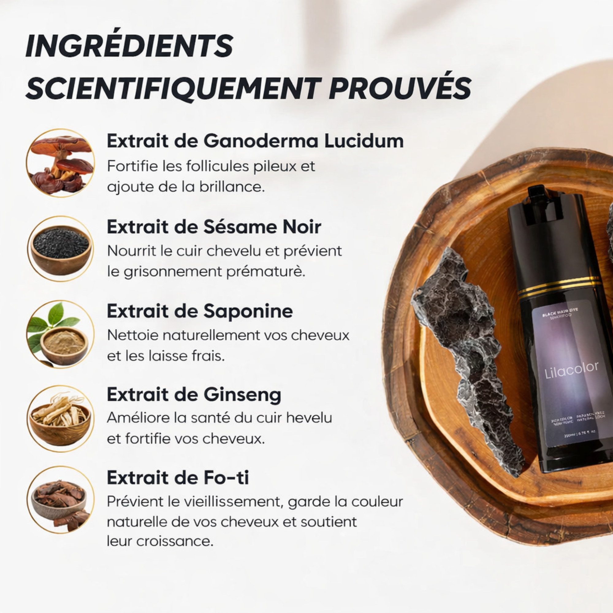 Shampoing Colorant Instantané Homme